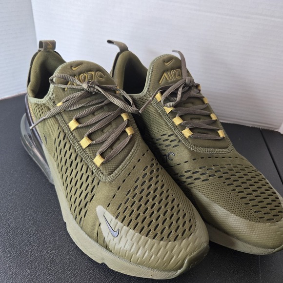 Nike Air Max 270 'Cargo Khaki Green' AH8050-301 Men's Size 12.5 Shoes - Picture 1 of 11